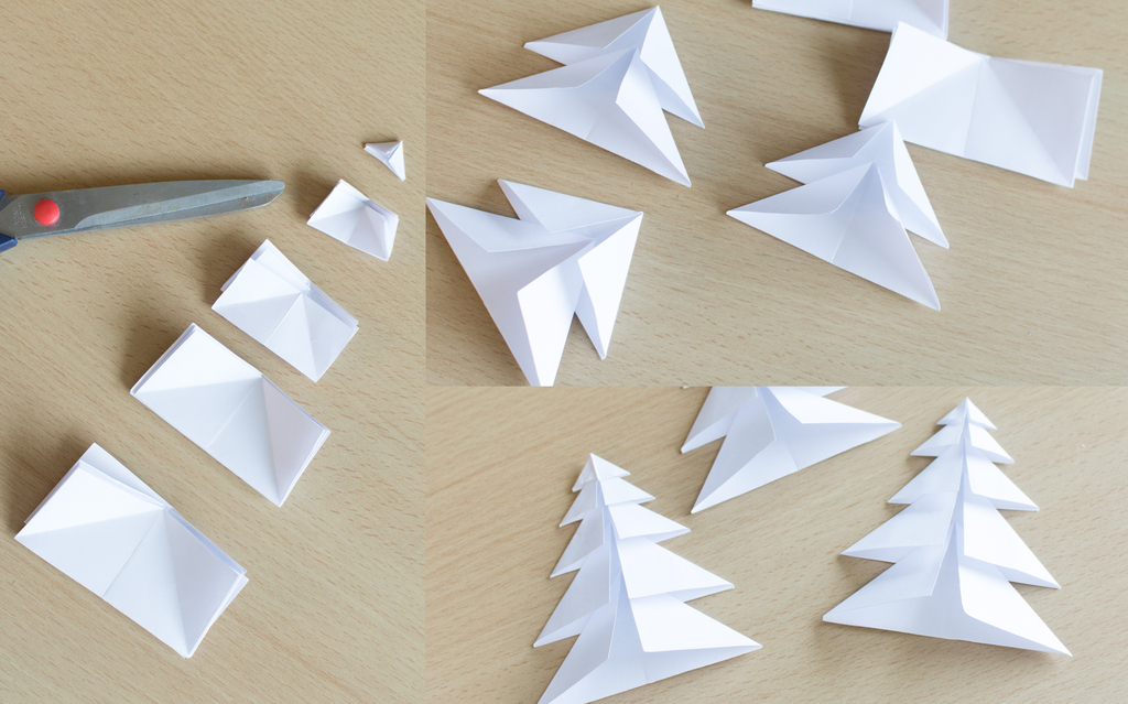 sapin-papier-diy | Petite Vivi
